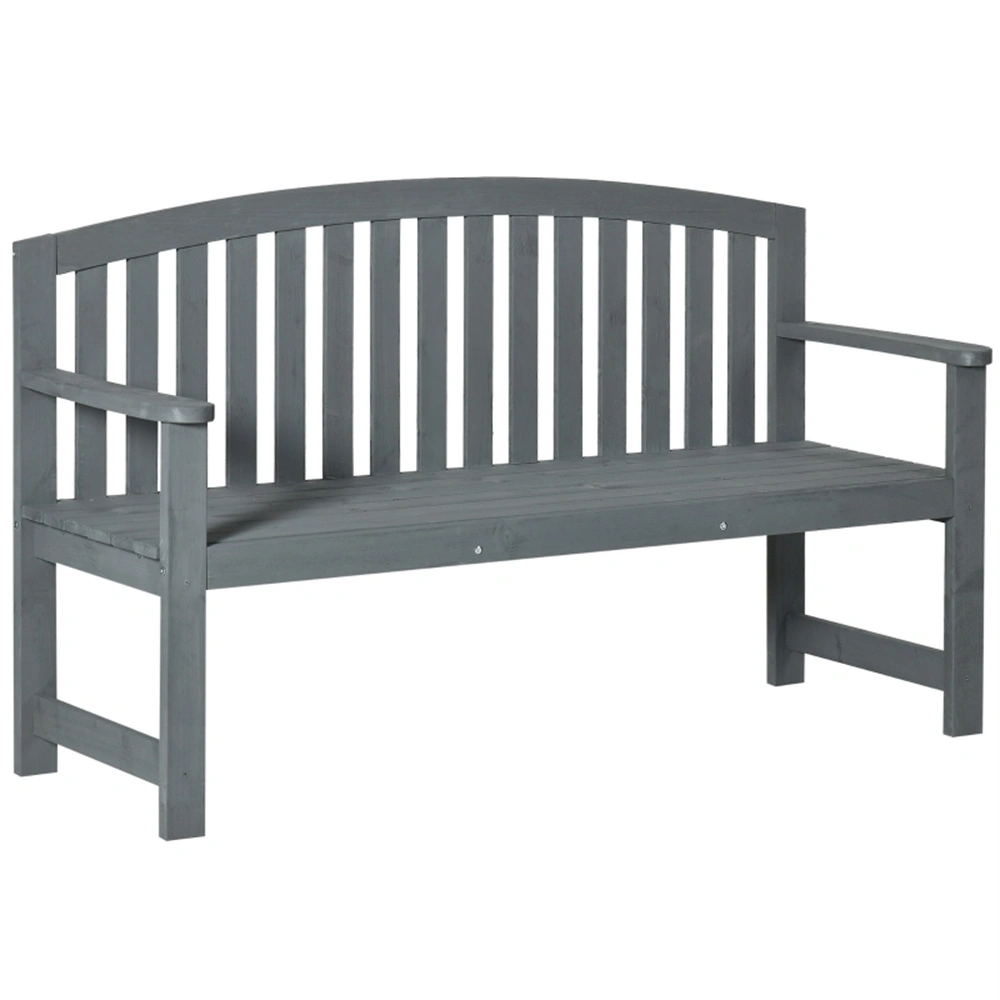 Garden Bench Outdoor Seating - Wooden Garden Chair for Patio Yard