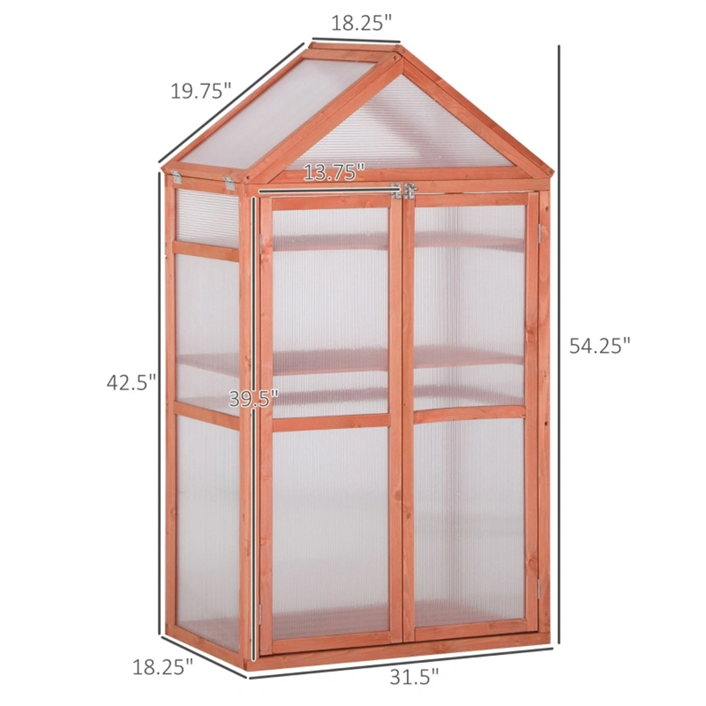 Mini Greenhouse for Plants - Foldable Portable Garden Growing House view 3