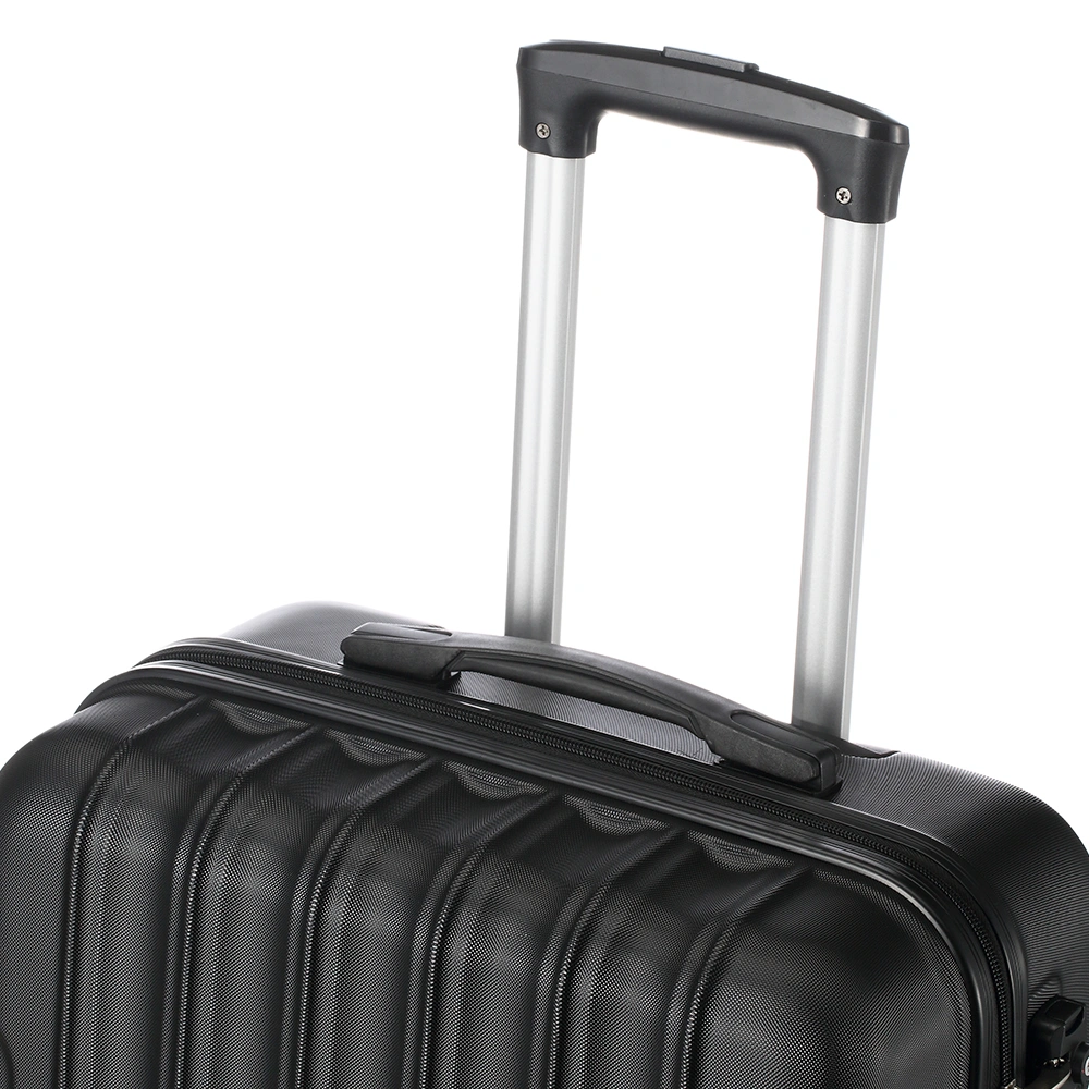 3 Pcs Suitcase Lightweight ABS Carry-on Hand Luggage 4 Spinner Wheels Trolley Case view 3