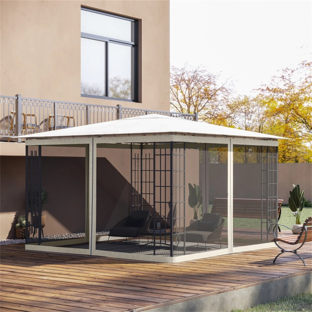Mesh Sidewall Netting Replacement for 10x12 Canopy Gazebo Tent with Zippers Side Wall Screen Only view 2