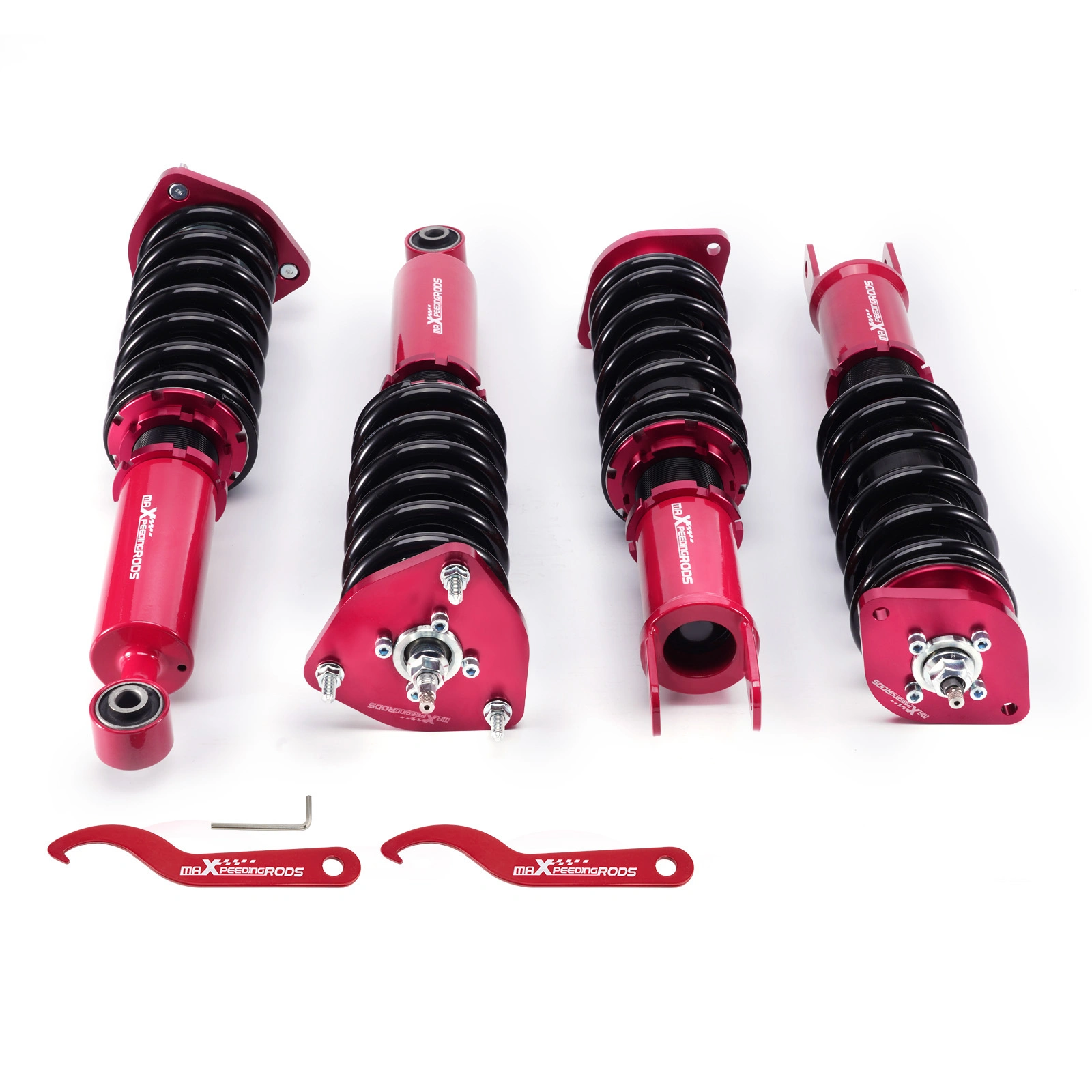Coilovers Suspension 24-Way Adjustable Damper Fit Nissan 370Z Z34 Infiniti G37 view 5