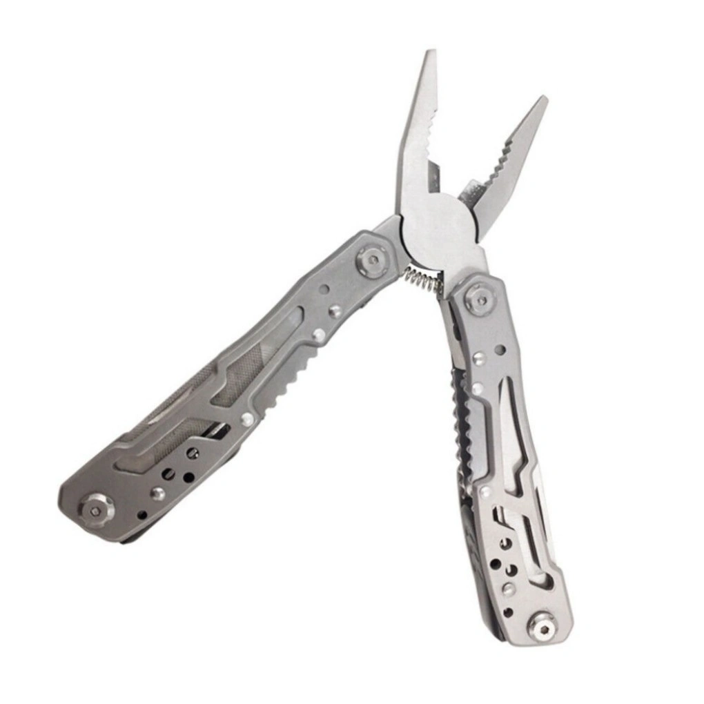 Stainless Steel Multi-Tool Pocket Pliers Saw Folding Multi functional Outdoor UK view 3