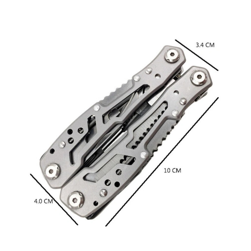 Stainless Steel Multi-Tool Pocket Pliers Saw Folding Multi functional Outdoor UK view 4
