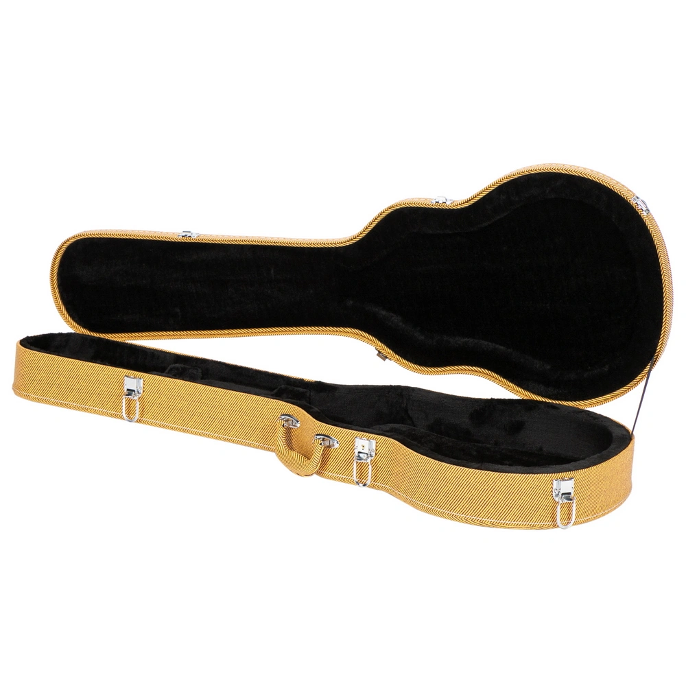 Hard-Shell Electric Guitar Case for GLP Style Electric Guitar Bulge Surface Yellow
