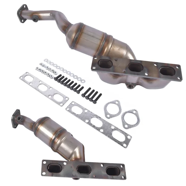 Manifold Catalytic Converter Replacement for BMW 330i 330ci 330xi 2001-2005 20H22-16/17 view 4