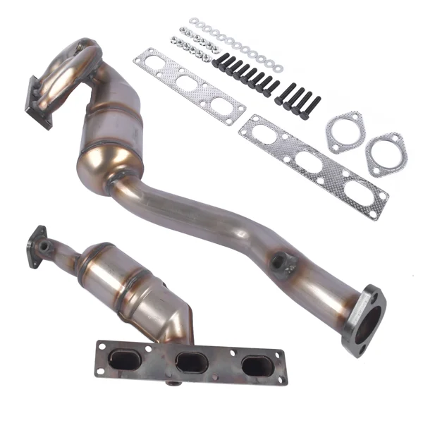 Manifold Catalytic Converter Replacement for BMW 330i 330ci 330xi 2001-2005 20H22-16/17 view 6