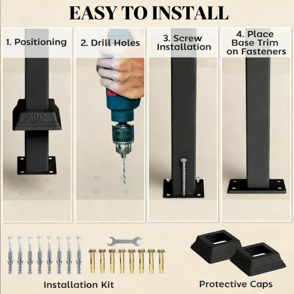 Metal Handrails view 5