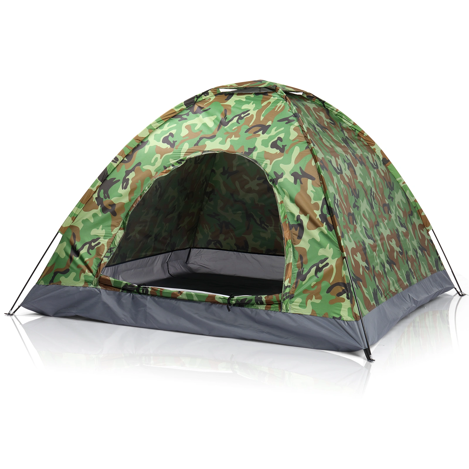 3-4 Person Camping Dome Tent Camouflage
