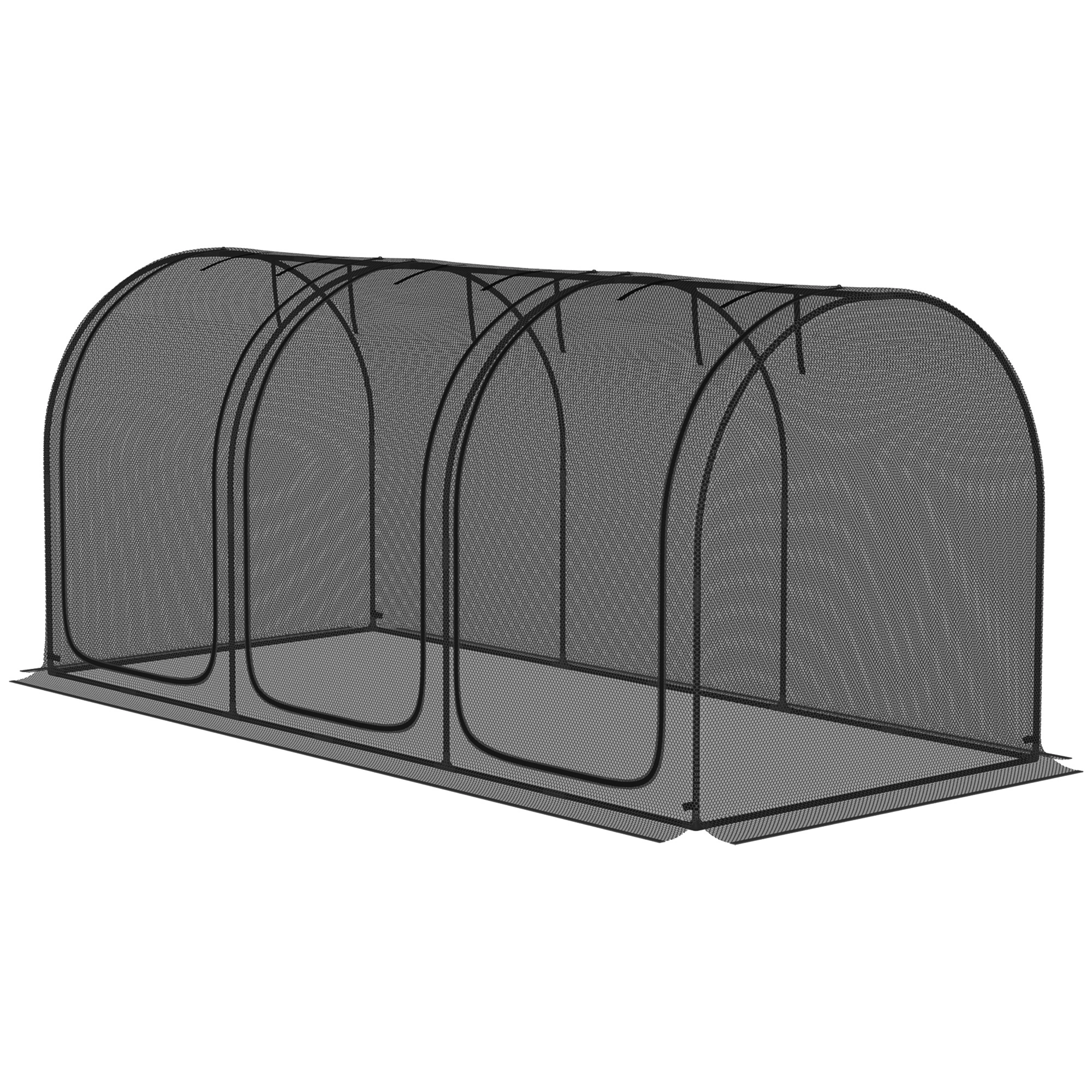 Crop Cage Garden Plant Protector Tent, Foldable Vegetable Cover for Outdoor Plants, Walk In Greenhouse Cage view 3