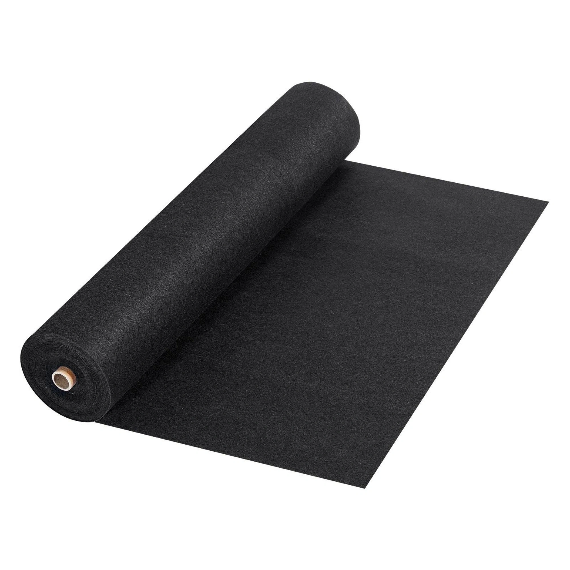 6x100FT Non-Woven Geotextile Fabric, Heavy Duty Driveway & French Drain Weed Barrier Ground Cover view 3