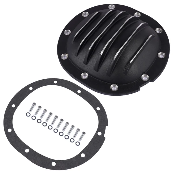 10 Bolt Differential Cover 7.5" & 7.6" Ring Gear Fits for Chevy GMC Pontiac Firebird S10 S15 Camaro Astro Jimmy Safari Sonoma Typhoon 1983-2005 view 5