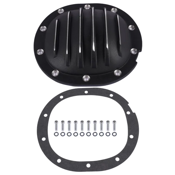 10 Bolt Differential Cover 7.5" & 7.6" Ring Gear Fits for Chevy GMC Pontiac Firebird S10 S15 Camaro Astro Jimmy Safari Sonoma Typhoon 1983-2005