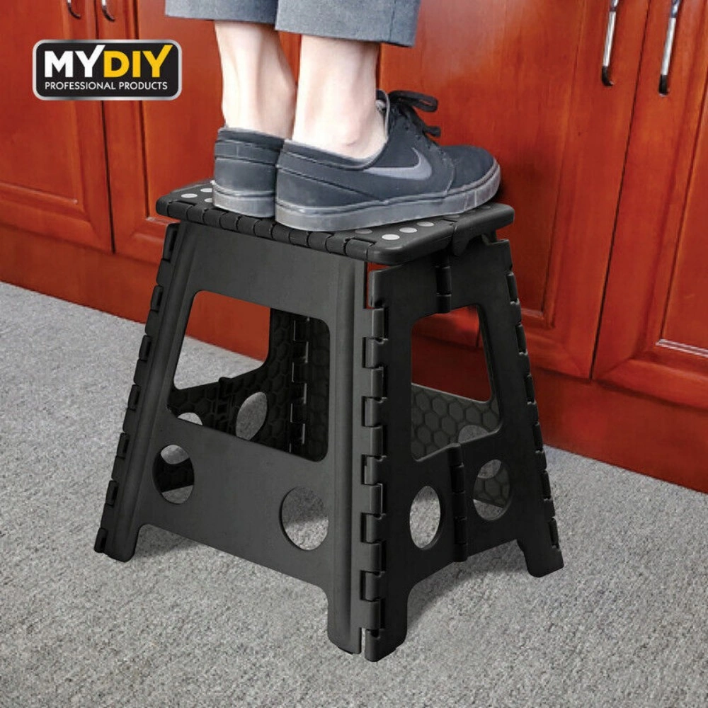 150KG Heavy Duty Folding Step Stool Platform Large Step Ladder for Home Kitchen Bathroom Multi Purpose view 2
