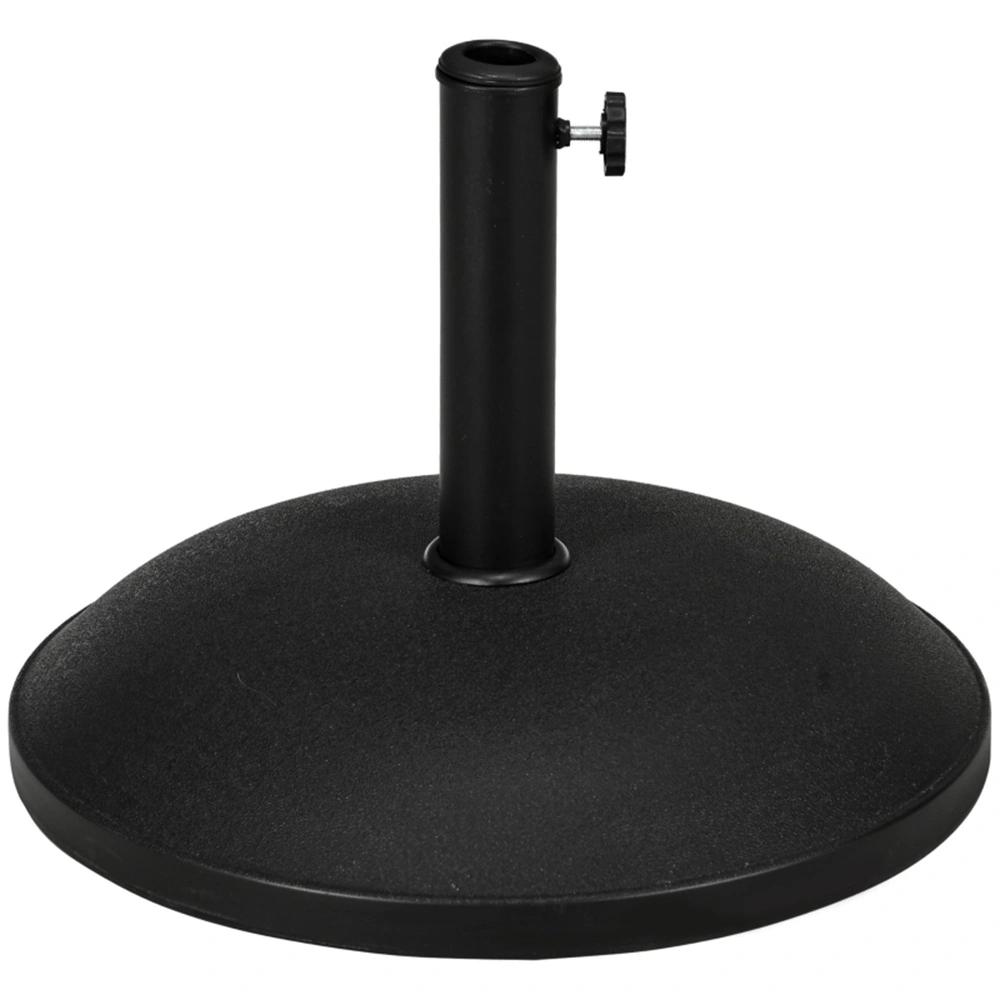 Heavy Duty Umbrella Base for 9ft Patio Market Umbrella - 50 lbs Cast Iron Round Weighted Stand