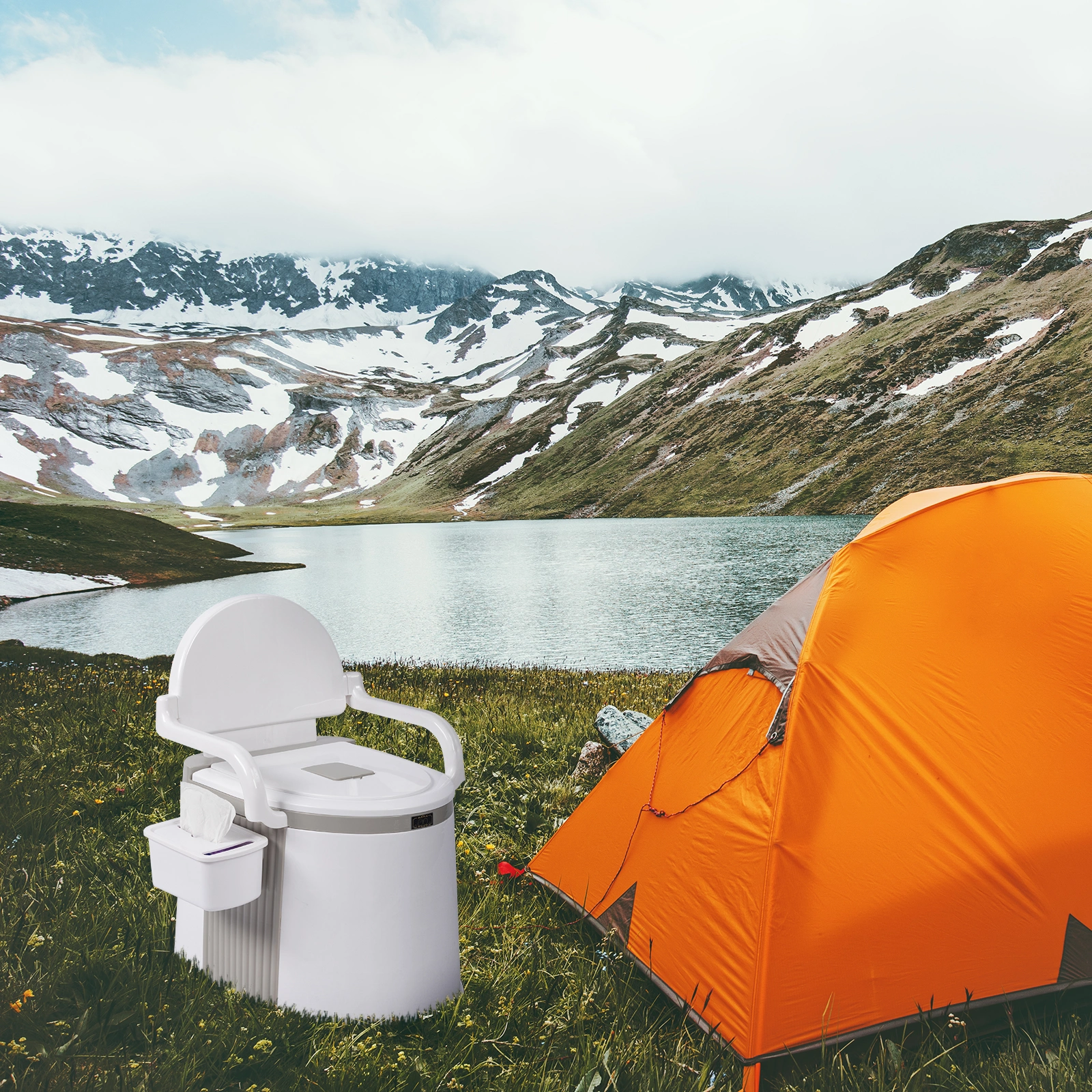 Outdoor Portable Toilet/Portable Travel Toilet for Camping /Hiking Toilet / /Fishing Toilet…/ view 11