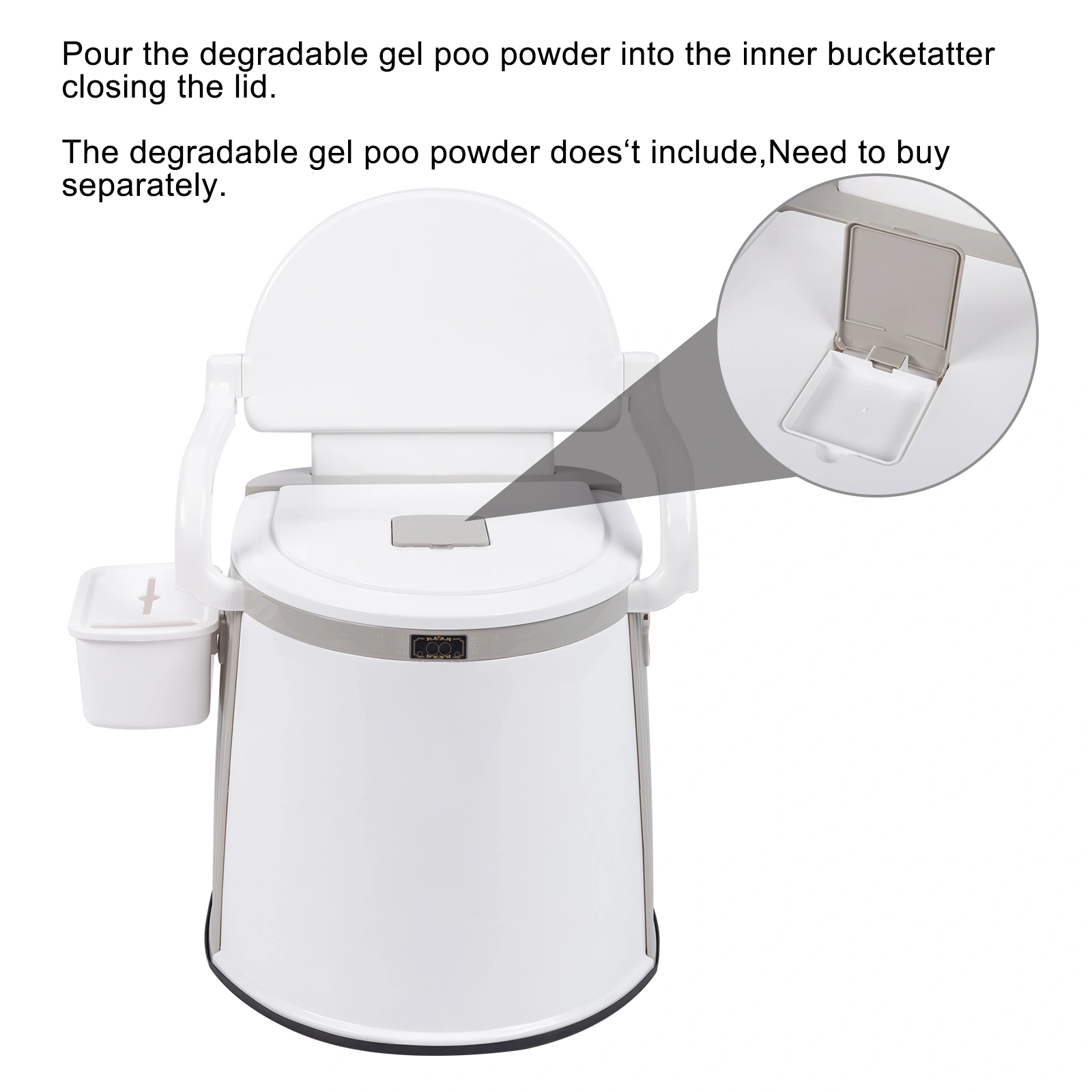Outdoor Portable Toilet/Portable Travel Toilet for Camping /Hiking Toilet / /Fishing Toilet…/ view 6