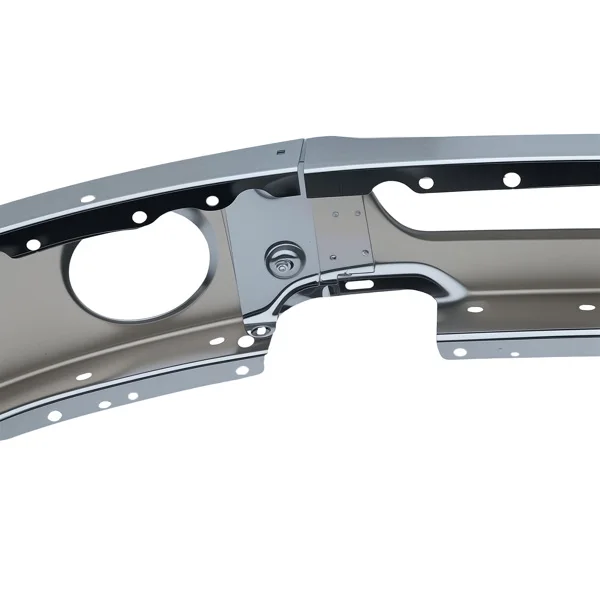 Chrome Bumper Face Bar Front fit for Ford F-150 06-08 6L3Z17757AA Silver view 3