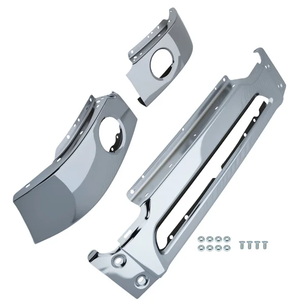 Chrome Bumper Face Bar Front fit for Ford F-150 06-08 6L3Z17757AA Silver view 6