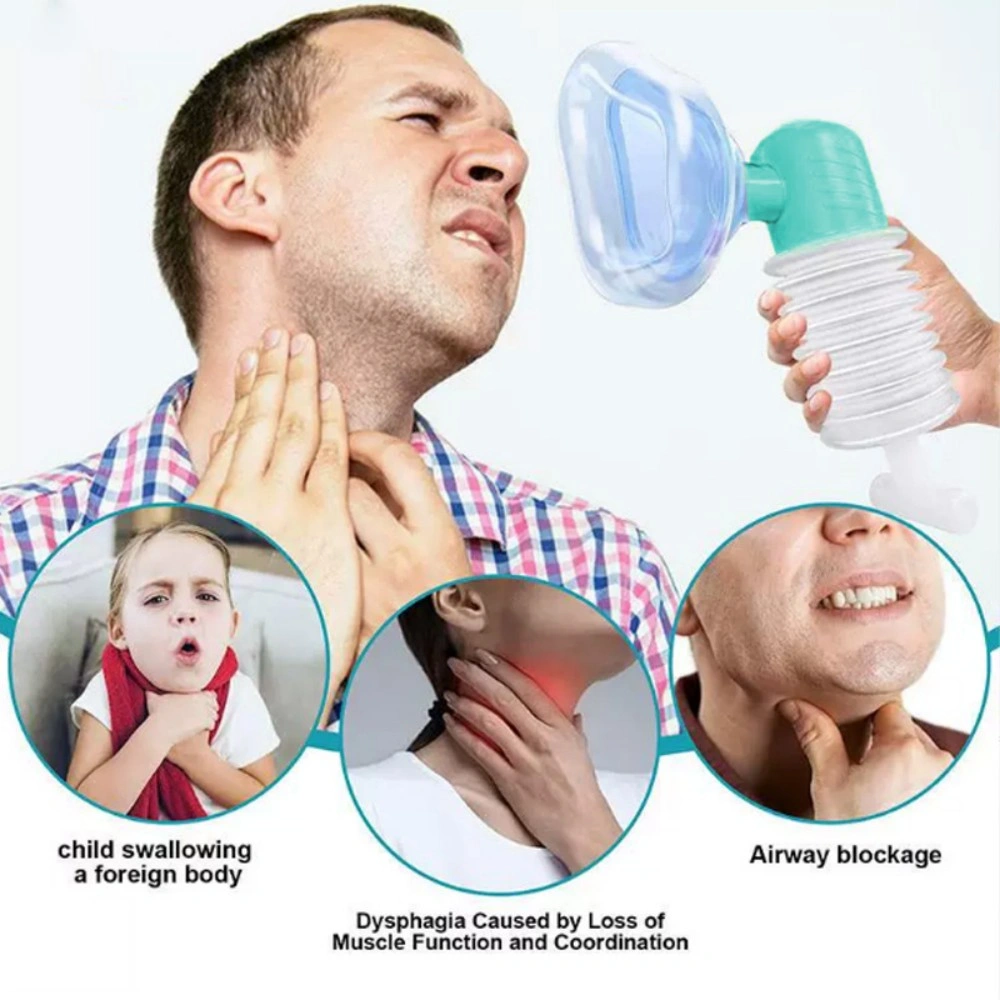Airway Obstruction Rescue Device - Manual Emergency Choking Suction Tool for Adults & Kids, First Aid Airway Clearance view 5