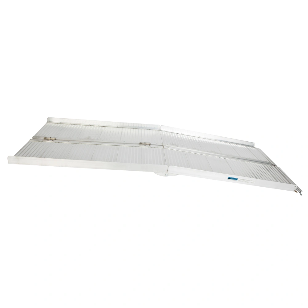 6' Multi-folding Aluminum Wheelchair Loading Ramp: portable foot 5 7 Scooter view 10