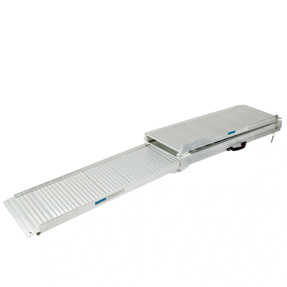 6' Multi-folding Aluminum Wheelchair Loading Ramp: portable foot 5 7 Scooter view 11