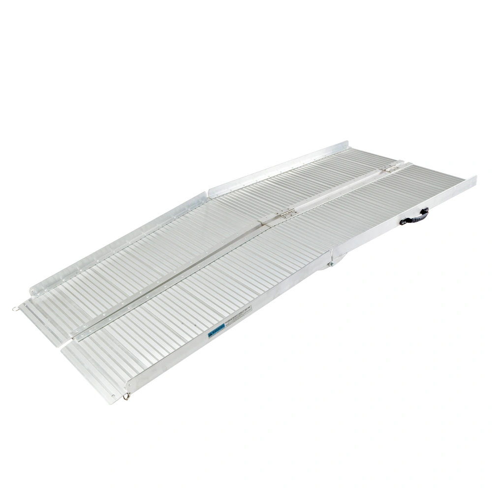 6' Multi-folding Aluminum Wheelchair Loading Ramp: portable foot 5 7 Scooter view 16