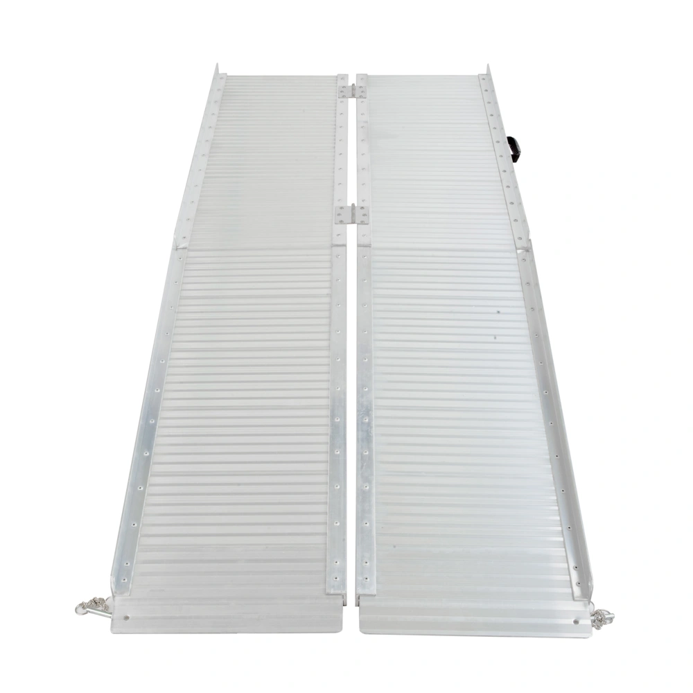 6' Multi-folding Aluminum Wheelchair Loading Ramp: portable foot 5 7 Scooter view 17