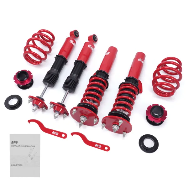 BFO Adjustable Coilovers Shocks Absorber Kit fit for BMW 3 series E46 1999-2005 RWD view 6