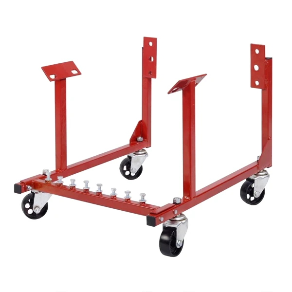 1000lb Auto Engine Cradle Stand for Chevrolet Chevy V8 Red view 2
