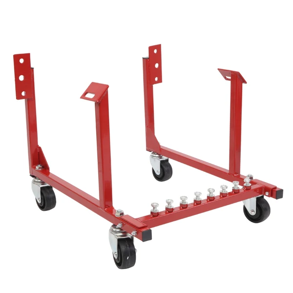 1000lb Auto Engine Cradle Stand for Chevrolet Chevy V8 Red view 3