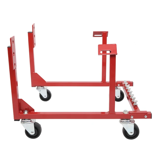 1000lb Auto Engine Cradle Stand for Chevrolet Chevy V8 Red view 4