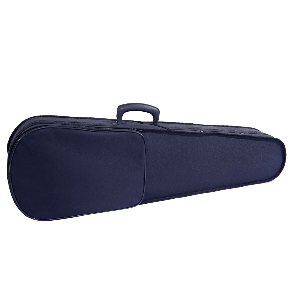 GV101 4/4 Acoustic Matt Violin Case Bow Rosin Strings Shoulder Rest Natural view 3