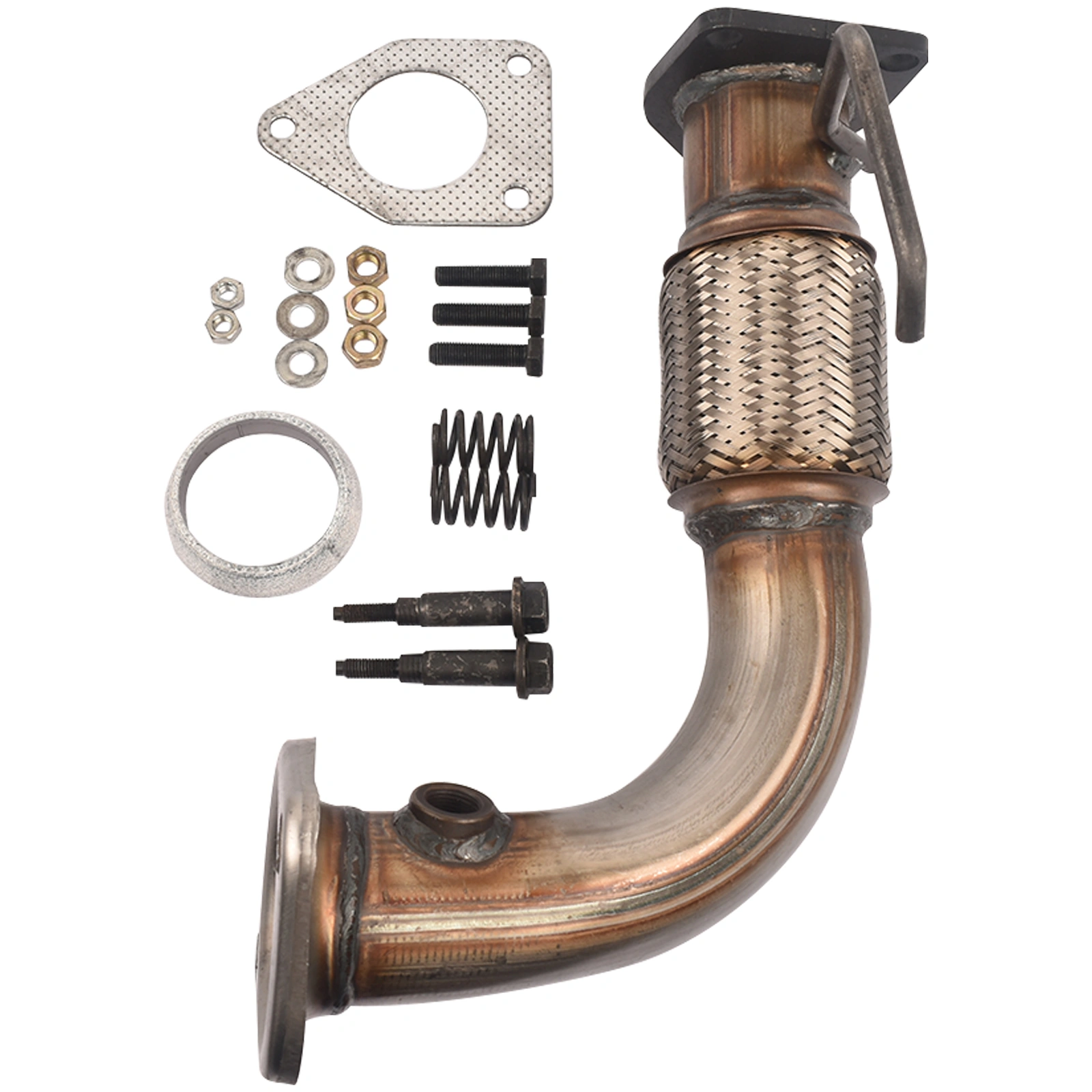 Front Stainless Steel Exhaust Pipe 18210-SDC-L01 for Honda Accord 2.4L 2003-2007 18210-SDA-A01 view 3