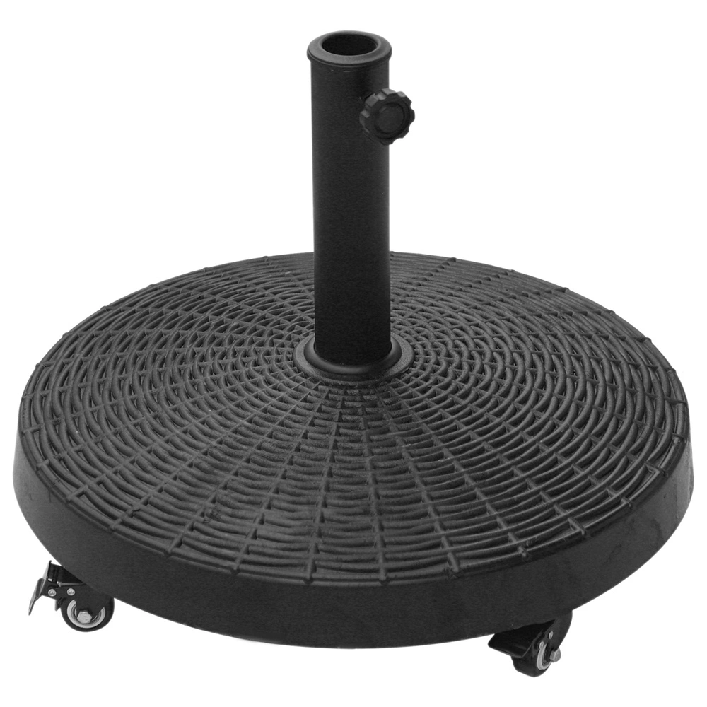 Cast Iron Umbrella Base for Outdoor Patio Market Umbrella - Heavy Duty Stand