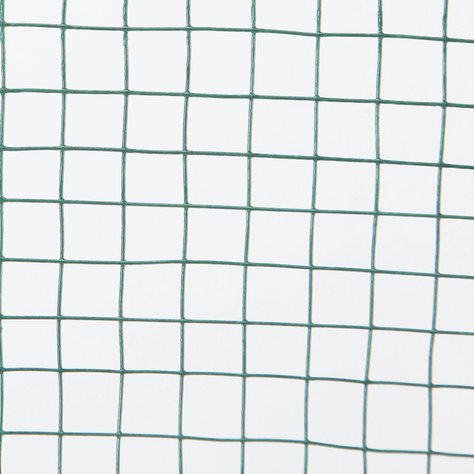 Green PVC Coated Chicken Wire Mesh 6M Fencing Garden Barrier Metal Fence view 2