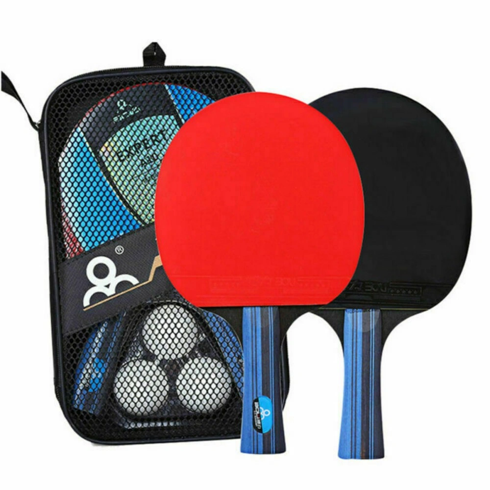 New speed and spin PPong Table Tennis Set / rackets with 2 Bats,3 Balls & Bag