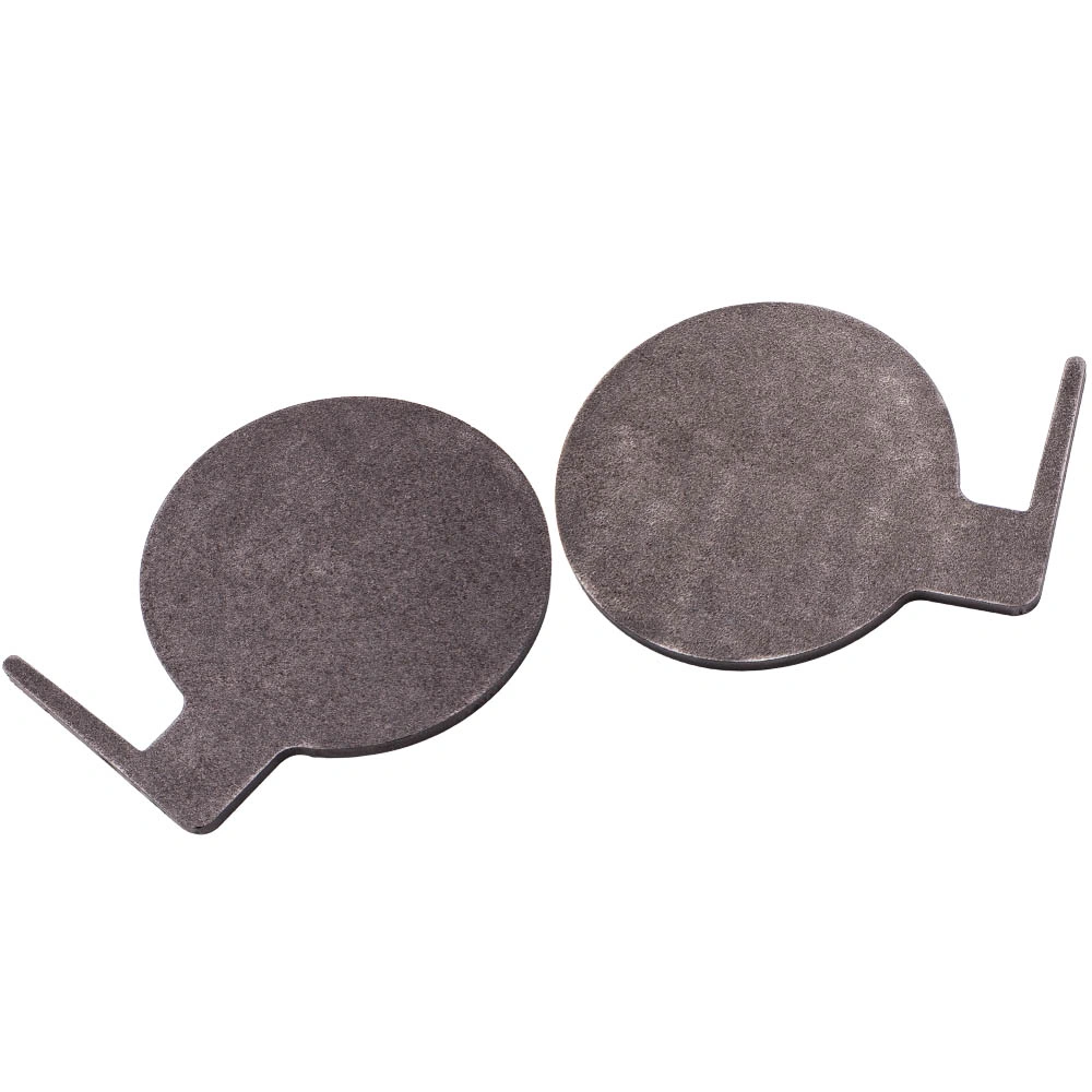 6-Pack AR500 Steel Dueling Tree Target - 6" Plates 3/8" Thick with Rubber Pads for Shooting view 3