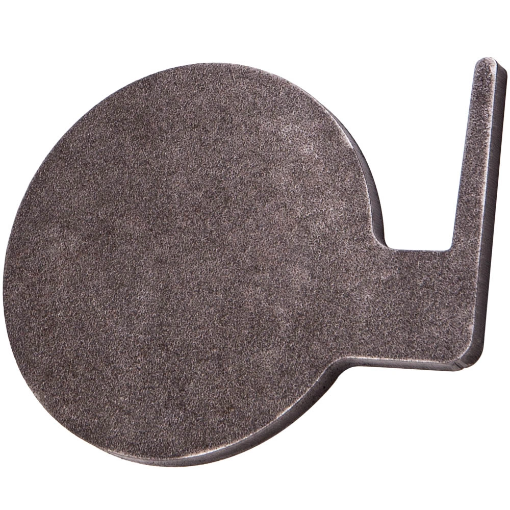 6-Pack AR500 Steel Dueling Tree Target - 6" Plates 3/8" Thick with Rubber Pads for Shooting view 4