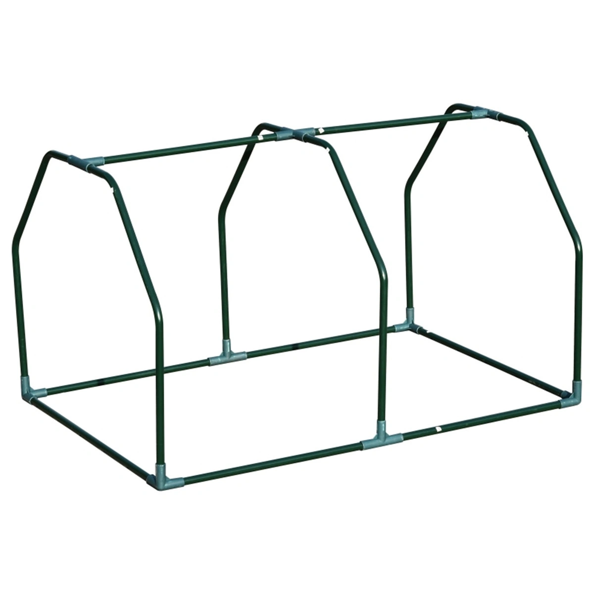 Mini Walk-In Greenhouse Portable Garden Plant Growing House Tent with Zippered Door PVC Cover view 3