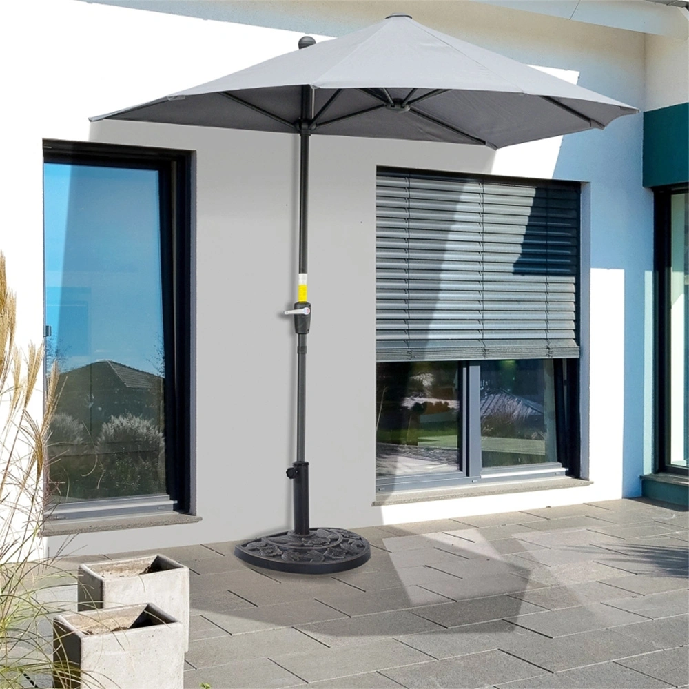 Water-Filled Umbrella Base Kit for 11ft Market Umbrella, 70 lb Portable Round Patio Umbrella Stand
