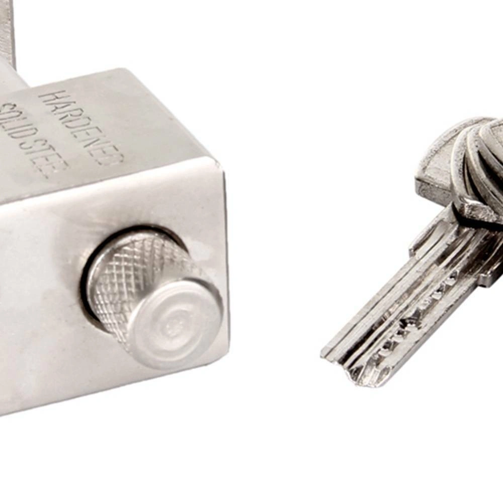 Heavy Duty 94mm Warehouse Container Padlock - High Security Shutter Lock for Shipping Containers, UK view 2