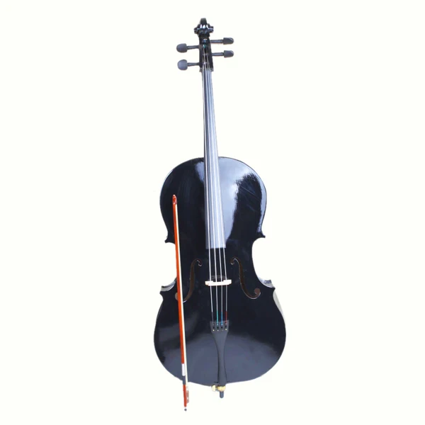 4/4 Wood Cello Bag Bow Rosin Bridge Black (Old code:85409801) view 2