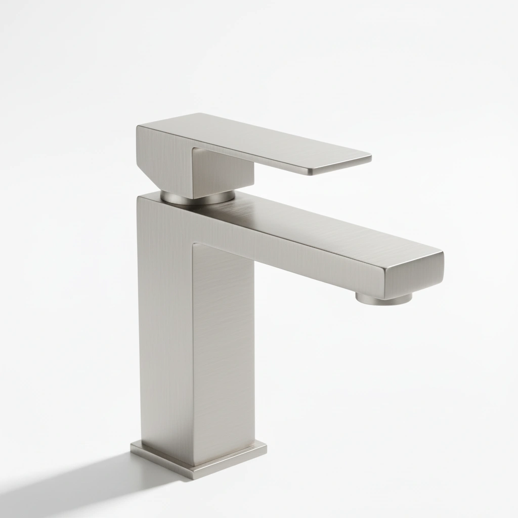 Single Handle Bathroom Faucet Lavatory Faucet Stainless Steel Single Hole-T20, Brushed Nickel[Unable ship on weekends, TK/TEMU only for pickup, only TX10643 warehouse supports GOFO]