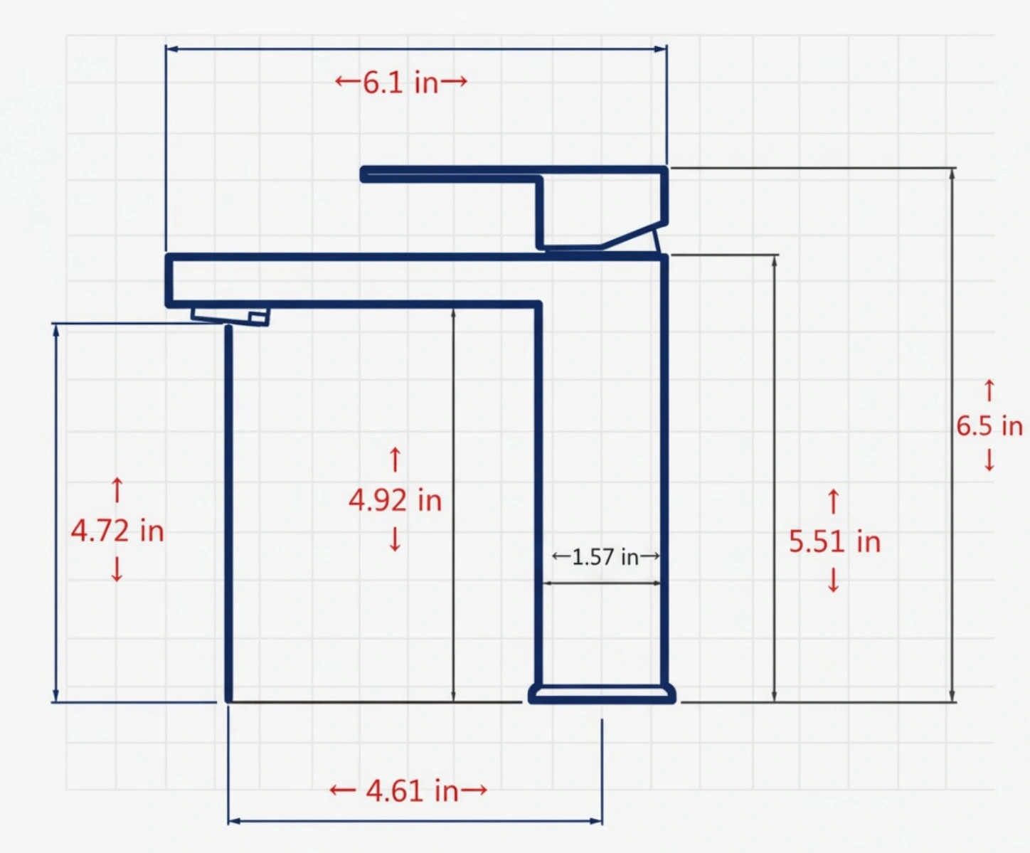 Single Handle Bathroom Faucet Lavatory Faucet Stainless Steel Single Hole-T20, Brushed Nickel[Unable ship on weekends, TK/TEMU only for pickup, only TX10643 warehouse supports GOFO] view 11