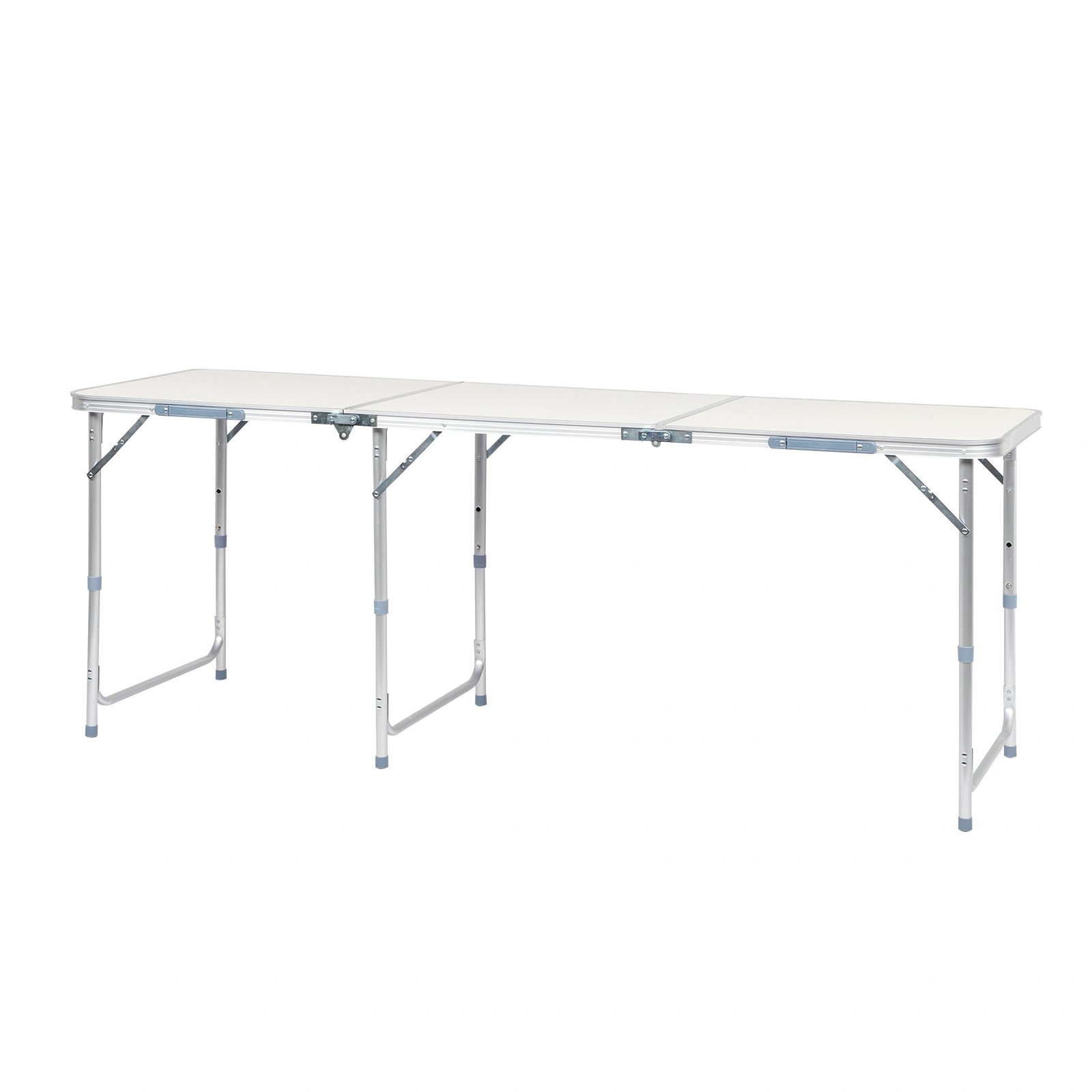 180 x 60 x 70cm Aluminum Alloy Folding Table White view 22