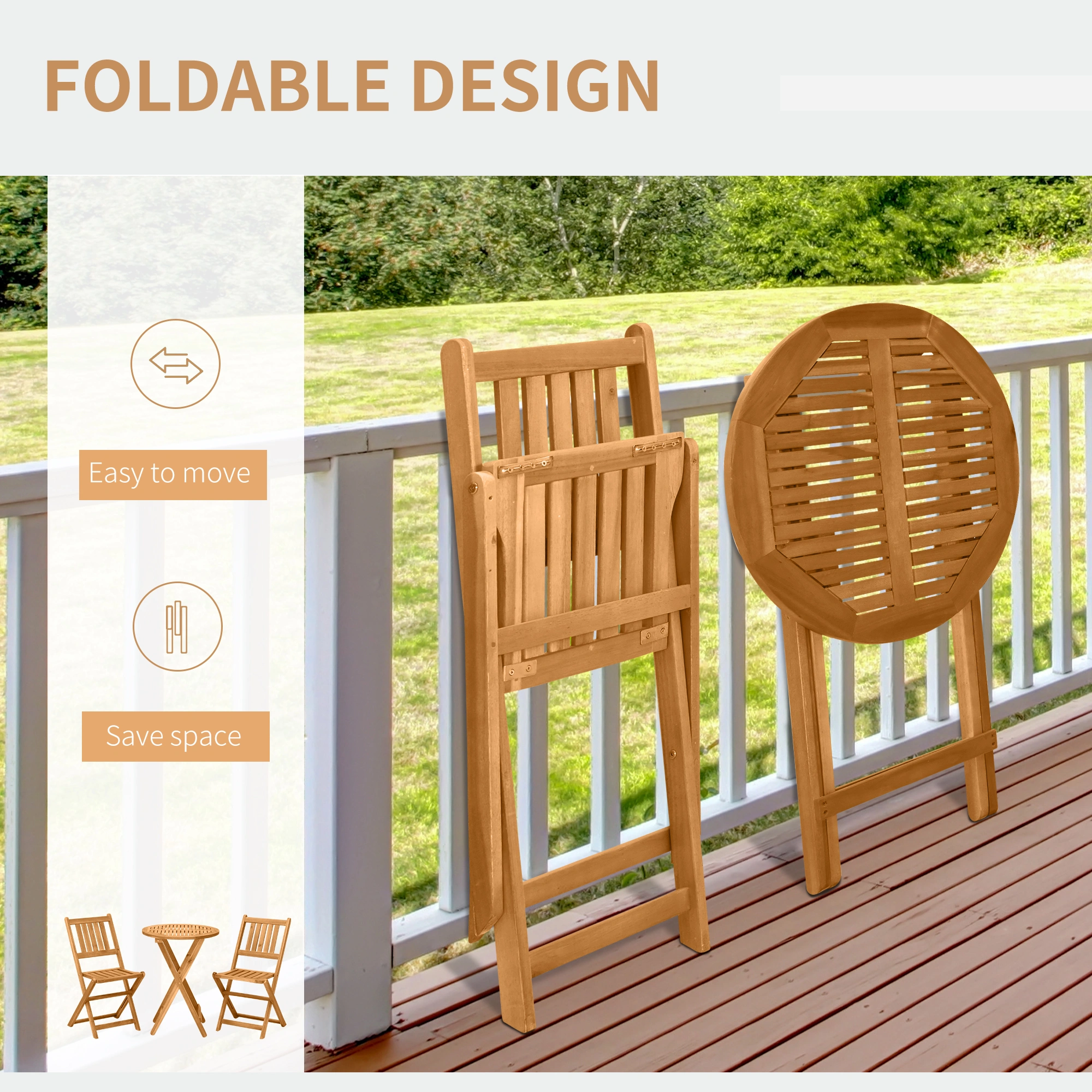 Outdoor Bistro Set view 7