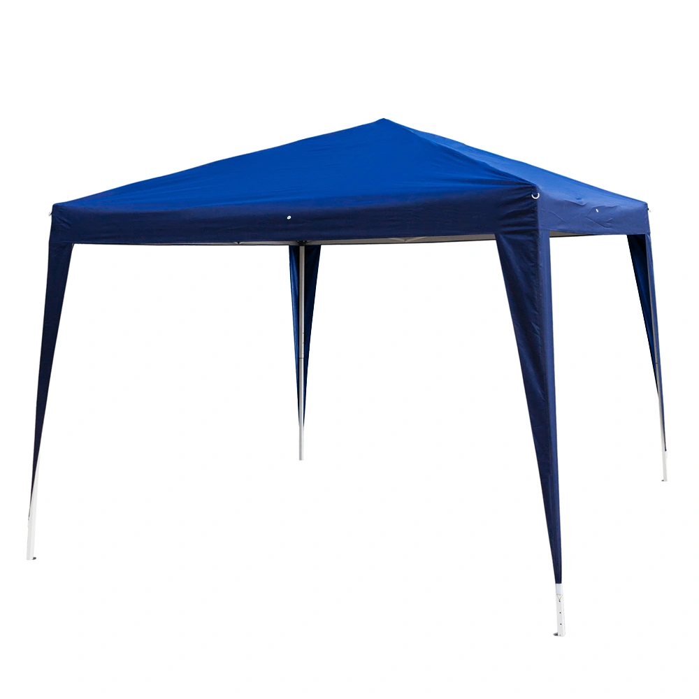 3 x 3m Two Doors & Two Windows Practical Waterproof Right-Angle Folding Tent Blue view 61