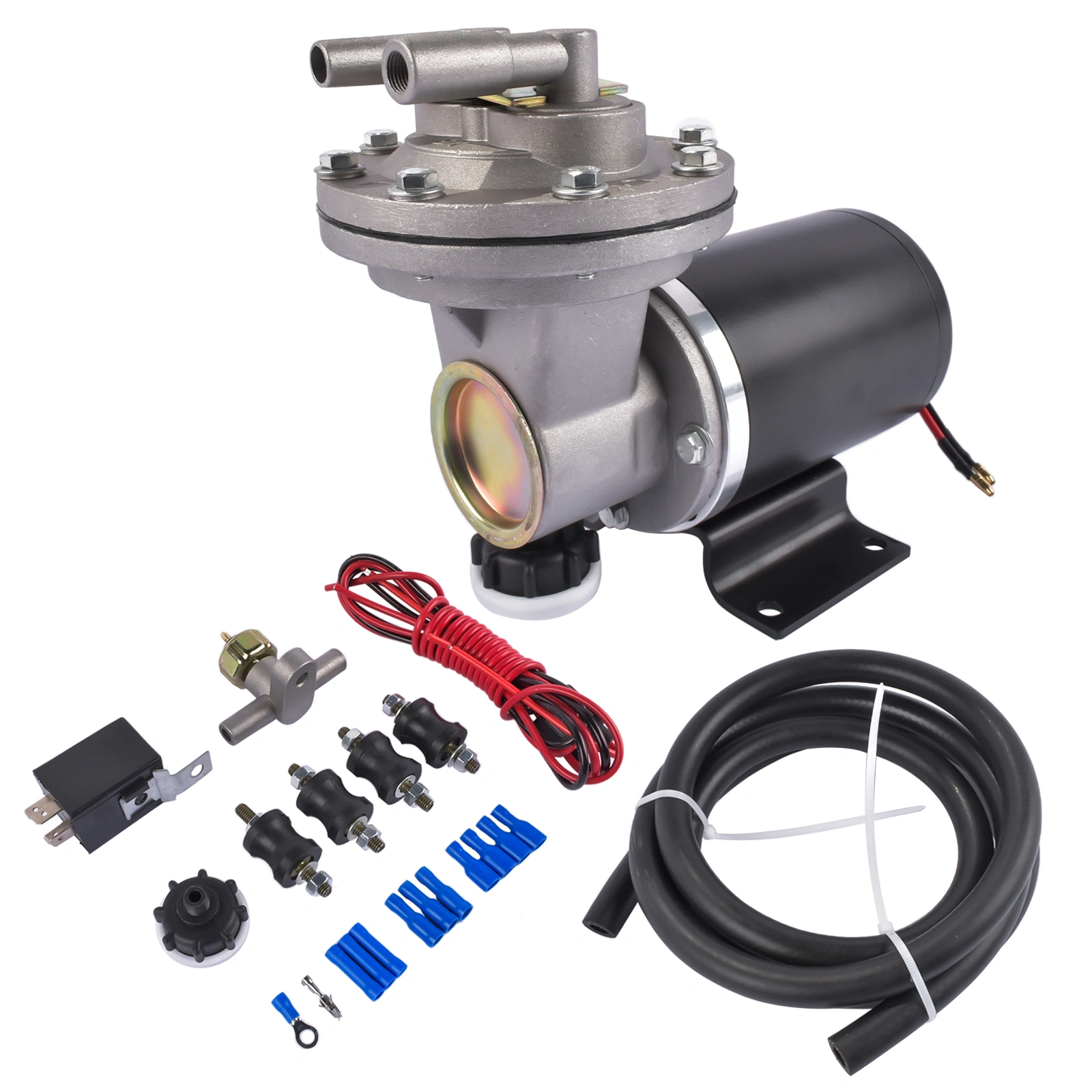 18" to 22" Electrical Vacuum Pump for Brake w/Installation Kit 28146 12V view 3