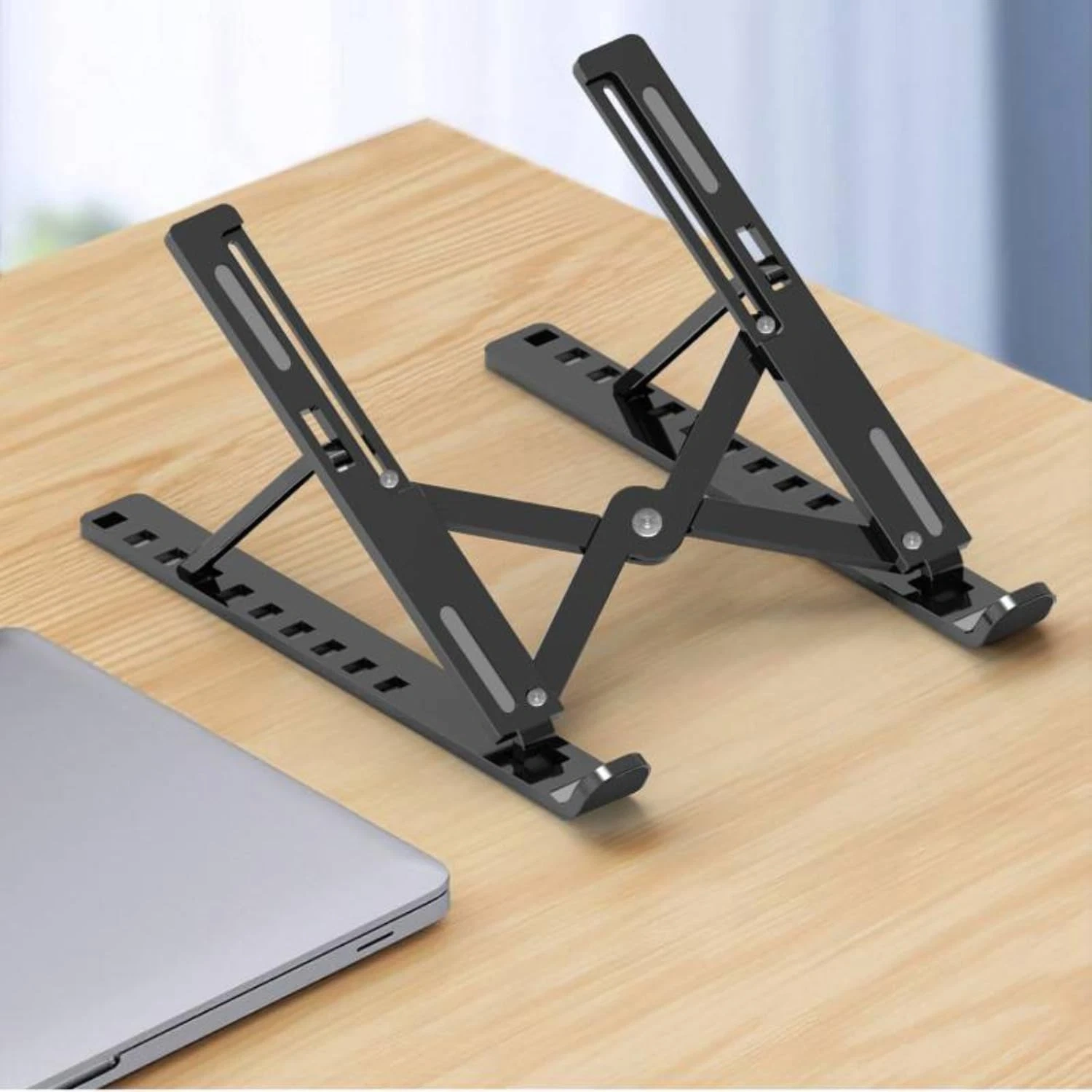 Portable Laptop Stand Adjustable Foldable Notebook Tablet Holder Laptop Standesk view 5