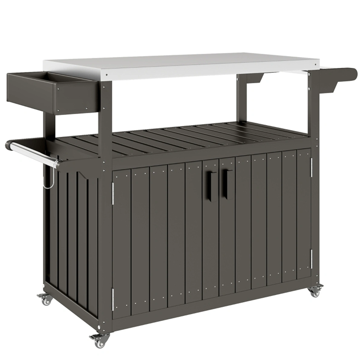 Camping Cart,Grill Cart,Outdoor Bar Cart view 2